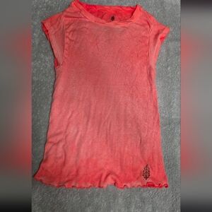 FP Movement by Free People Coral Short Sleeve Tee